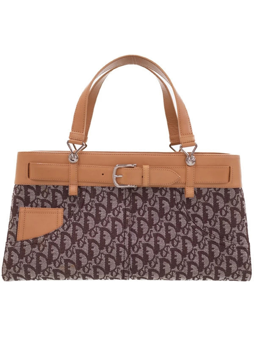 Christian Dior Trotter Diorissimo Tote Shoulder Bag